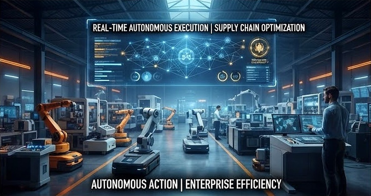 Autonomous execution across supply chain and operations